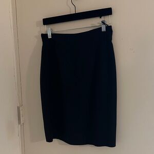 VTG Kenar Classic Black Pencil Skirt. Quiet Luxury, Business Casual, Minimalist